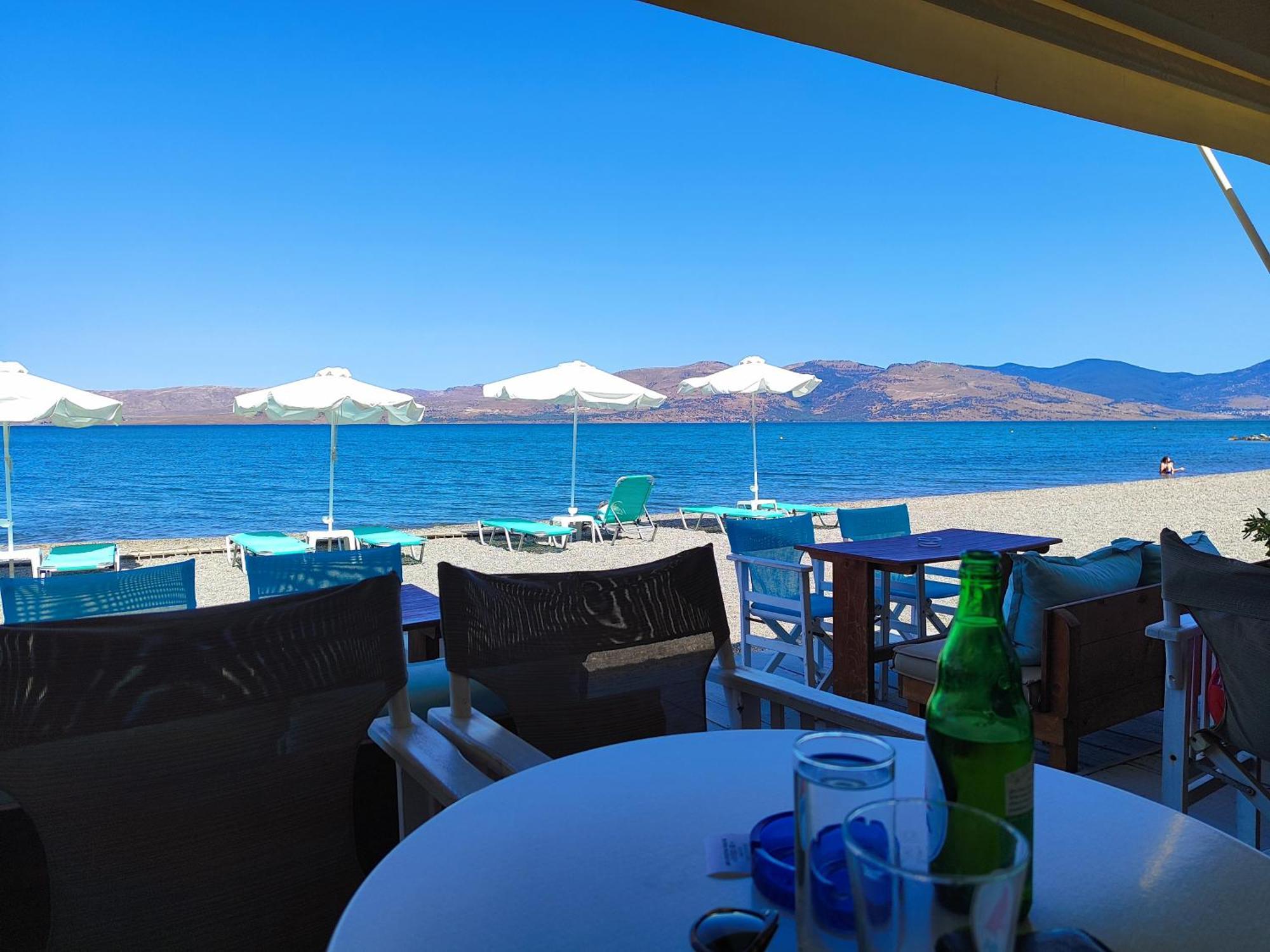Holiday House With Sea View In Skala Polichnitos Skala Polichnitou Екстериор снимка
