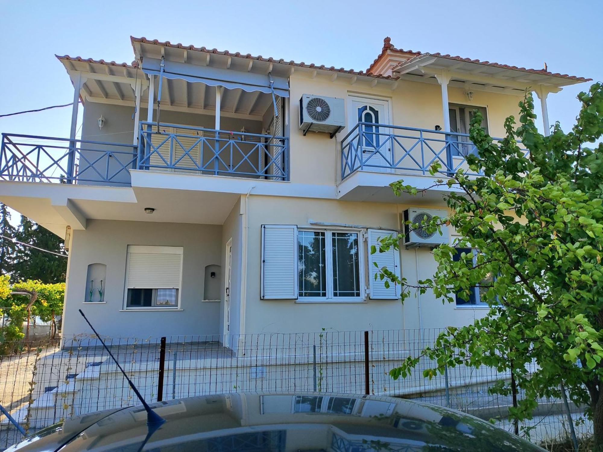 Holiday House With Sea View In Skala Polichnitos Skala Polichnitou Екстериор снимка