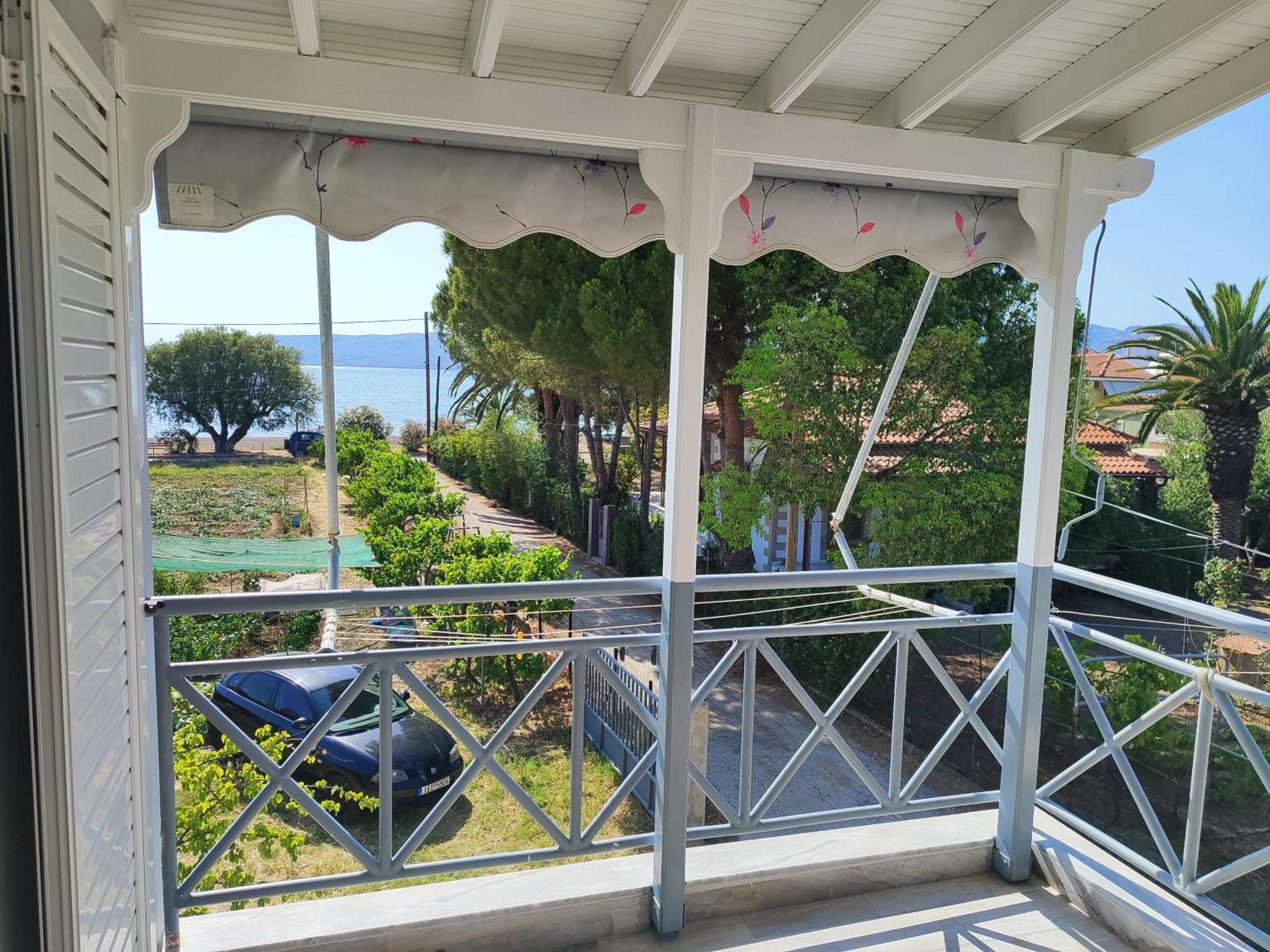 Holiday House With Sea View In Skala Polichnitos Skala Polichnitou Екстериор снимка