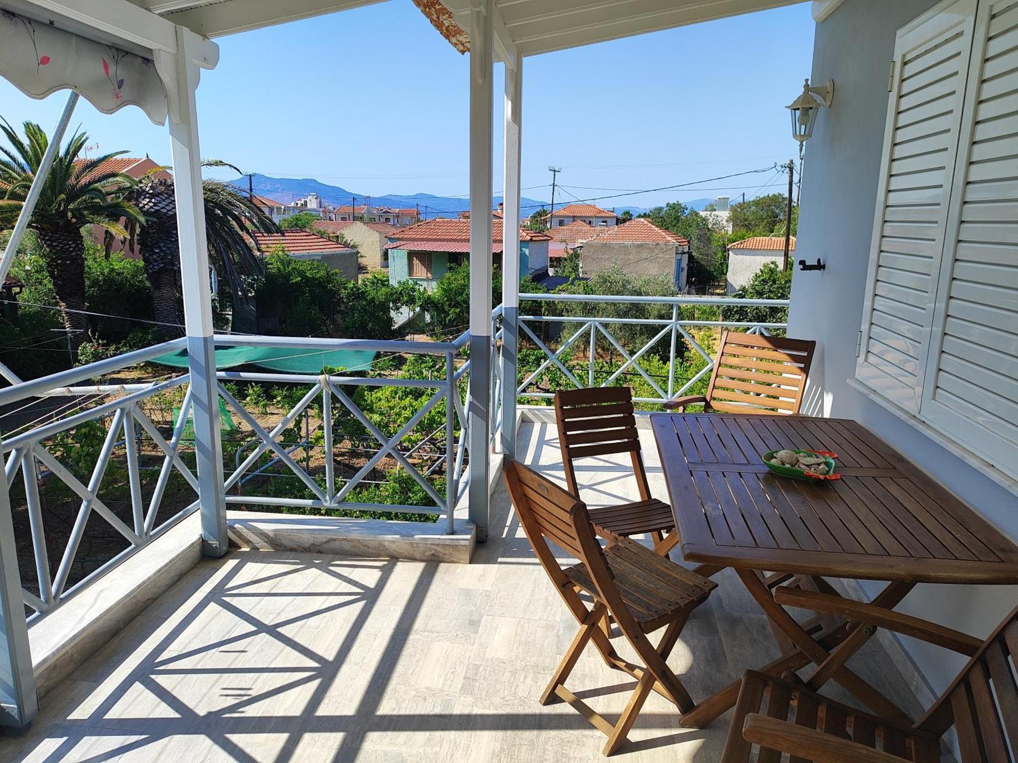 Holiday House With Sea View In Skala Polichnitos Skala Polichnitou Екстериор снимка
